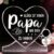 Dad Gift Christmas – Heart Acrylic, Dad Birthday Gift, Gift for Dad, Step Dad, or Father in Law for Father Gifts, Christmas, Father’s Day, Best Dad Gift from Daughter Son