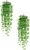 2 Piece Artificial Plant Hanging Set, 2 Ivy Hanging Plant Artificial Ivy Garland for Balcony, Artificial Hanging Plants as Wall Decoration Indoor