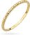 MARKO Gold Ring Women’s 333 Real Gold Ball Ring 8 Carat, Slim Ring Gold Ladies in Pearl Look, Fine Ring or Wedding Ring, Gold Jewellery Gift