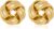 LILIE&WHITE Gold Earrings for Women Women’s Earrings Golden Earrings Women’s Earrings Gold Jewellery Women