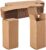 OLYCRAFT Pack of 50 Kraft Cardboard Boxes 5 x 5 x 12 cm Rectangular Kraft Papers DIY Box Brown Cardboard Gift Boxes with Lid Lipstick Bottle Packaging Tube Storage Boxes for Jewellery Sweets
