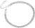 ChainsPro Anklet for Women Summer Anklet Figaro Kuban Curb Chain Silver/Gold/Black with Gift Box