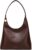 Vegan Leather Hobo Bag for Women Medium Summer Purse Casual Shoulder Bag Work Everyday Handbags with Zipper