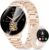 Women’s Smartwatch (2 Bracelets), Premium Metal Strap, Ultra Thin, 1.43 Inch HD AMOLED Display, 120+ Sports Modes, Fitness Watch with Sleep Tracking, Phone Function, Watch for iOS Android