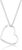 Elli Necklace Women’s Heart Pendant Basic in 925 Sterling Silver