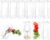 NBEADS Pack of 24 Small Clear Favor Boxes, Transparent PET Box, Clear Plastic Party Boxes, Small Gift Box for Sweets, Chocolate, Christmas, Birthday, Wedding, Shower Party, 6 x 6 x 18 cm