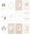 leersao Paper Milestone Cards Baby in German