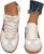 Damen Klassische Retro Sneaker mit Gummisohle Leder-Freizeitschuhe Tennis Skateboarden rutschfeste Turnschuhe Fitness Walking und den Alltag