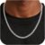 Men’s 925 Silver Cuban Chain Necklace