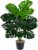 Monstera Plant, 71 cm Artificial Plant, Large, Realistic Plants Artificial with White Pot, Plastic Decoration, 18 Leaves, Living Room, Balcony, Pack of 1