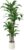Kazeila Artificial Dragon Tree 180 cm with White Pot for Indoor Use