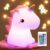Children’s Night Light, 16 Colours, 5 Brightness, Unicorn Night Light, Baby