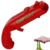 Cap Gun Bottle Opener Gun – Funny Beer Opener with Shooting Function for Parties & Bars, Creative Men’s Gift & Gadget, Bottle Cap Gun Made of Durable Plastic, Red, Pack of 1