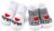 Distinct Baby Cotton Socks Cute Socks I Love Mum + I Love PaPa Newborn Toddler Baby Sock Boys Girls Cotton Small Socks Gift (2 Pairs)