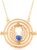 Time Turner, Time Turner Chain Hermione, Hourglass Necklace, 360 Degree Time Converter Hourglass Pendant, Wizard Party with Hourglass Props Cosplay Fans