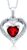 Women’s Heart Necklace Jewellery Heart Pendant Christmas Mother’s Day Mum Gift Valentine’s Day Anniversary Wedding Birthday Wife Girlfriend