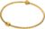 Purelei LEI Charm Bangle – Waterproof Women’s Bracelet Made of Stainless Steel (14K Gold Plated) – Bangle for LEI Charms with Stopper Charm – Jewellery for Your Individual Look