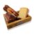 BAVAREGOLA Lunch Set – Gift Box with 3 South Tyrolean Specialities – Gift Basket Filled with Bacon, Cheese & Fireplace Roots by Viktor Kofler/Lana – Enjoyment Gift for Men and Women