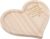 Geiserailie Gifts for Girlfriend, Heart Shaped Wooden Tray with Engraving