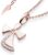 Guardian Angel Necklace Girls Rose Gold (Silver 925 Gold-Plated) Angel Pendant Necklace Children’s Jewellery First Communion Christening Gift Confirmation Birth Christening Gold Chain Children’s Chain
