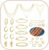 35 Pieces Gold Jewellery Sets for Women, Necklace, Bracelet, Earrings Set