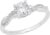 s.Oliver Ring for Women, Sterling Silver 925, Cubic Zirconia, Women’s Jewellery, Comes in Jewellery Gift Box