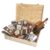 Vulcano Lunch Case – Gift Box with Prosciutto, Salami, Vulcanossi, Bacon Roots & Styrian Specialities – Delicatessen Gift for Connoisseurs, Ideal for Men, Women, Birthday & Christmas