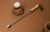 Beer Spike Beer Caranelizer Beer Carameliser Beer Warmer Real Wood Handle Food-safe and Rustproof Stainless Steel Ball (Shape 2)