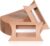 Pillow Boxes, 40 Pack Pillow Gift Boxes with Windows, Kraft Mini Gift Boxes, 5″ x 3″ x 1.2″