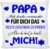 Ich Habe VERSUCHT Finden Cuddly Cushion | Parents Mum, Dad, Aunt, Brother, Sister | Photo Cushion | Motif Cushion | Printed Cushion | Cushion (Without Cushion Filling, Dad)