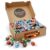 Genussleben® Chocolate Balls Mix Box 800 g – Ideal Storage Box for Snacking