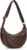 Half moon bag women’s PU leather retro crossbody bag small, made of waterproof material, with adjustable shoulder strap. Shoulder bag is ideal for commuters, shopping and everyday use.