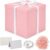 Gift Box with Lid, Large, XXL, Pink, 30 x 30 x 25 cm, Premium Gift Box