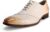 YFFUSHI Men’s Suit Shoes Formal Leather Oxfords Crocodile Pattern Retro Shiny Business Shoes For Weddings