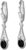 SilberDream D2SDO514S Women’s Earrings Real Silver Black Zirconia