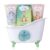 accentra Anti-Stress Bath and Shower Set with Vanilla Fragrance, Gift Set for Relaxation for Women for Birthday or Christmas, 5-Piece Wellness Gift and Care Set with Mini Decorative Bathtub