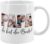 Herz & Heim Best Dad Mug Personalised Creative Photo Mug with 4 Own Pictures for the Best Dad Easy Design Gift Father Birthday