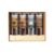 Sens Crispy Grilling with Chocolate – Original Gift for Food 4 x 30 g – Insect Snack in Reusable Wooden Spice Container – Premium Fine Food Gifts