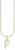 THOMAS SABO KE2240 KE2265 Letter Necklace 925 Sterling Silver with Zirconia