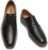 Poerkan Men’s Business Lace-Up Shoes, Leather, Elegant Oxford Shoes for Business, Office & Formal Occasions, Black, Brown