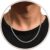 YADOCA Silver Chain Men’s 925 Silver, 3 mm/5 mm Necklace Chain for Men Silver Chain Hypoallergenic Curb Chain Necklace Jewellery for Men