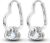 NARMO 925 Sterling Silber Ohrringe für Damen