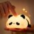 Children’s Panda Night Light with Dimmable Timer and Touch Control Silicone