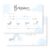 Baby Shower Games (25 Cards – Printed on Both Sides) – German – Baby Shower Games for Boys and Girls – Decorative Baby Shower Party Game – Light Blue