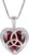 YL Knot Necklace 925 Sterling Silver Celtic Knot Pendant Chain 12 Birthstone Cubic Zirconia Jewellery Gifts for Women Mum