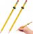Pack of 2 Fidget Pencils, Textured Thread Fidget Pencil, Fidget Pen, 19 cm