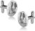 Cufflinks – Includes Photo Engraving – Stainless Steel M16bi – Customisable with Amazon Configurator, Stainless Steel