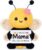 Gleevara Mum Gift – Hand Crocheted Bee Figurine with Energy Card