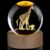 60mm Giraffe Glass Ball Decorative Animal Crystal Ball Giraffe