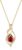 FANCIME Double Twist Infinity Birthstone Chain for Women 925 Sterling Silver Gold-Plated Infinity Drop Birthstone Pendant Necklace Jewellery Gifts for Women Girls Chain Length: 40 + 5 cm